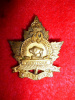 79th Battalion (Brandon, Manitoba) Officer's Gilt Collar Badge